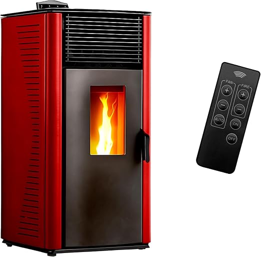 Anita Air Pelletkachel 15 kW Bordeaux Sannover