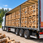 Brennholz LKW-Ladung